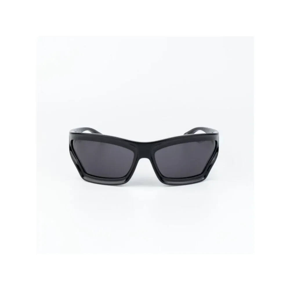 Loewe x PAULA'S IBIZA Men Sunglasses Black Smoke Wraparound LW40143U 01A